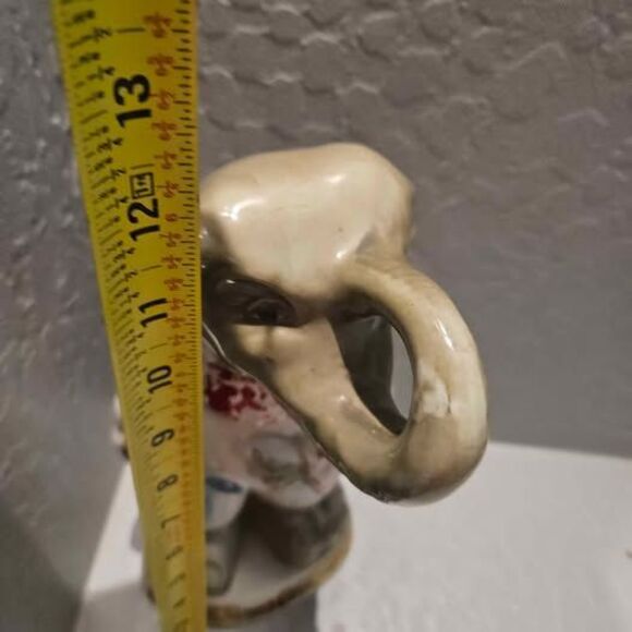 Vintage Jim Beam Collector's Bottle 1068 Republican Elephant 12" - Picture 4 of 6